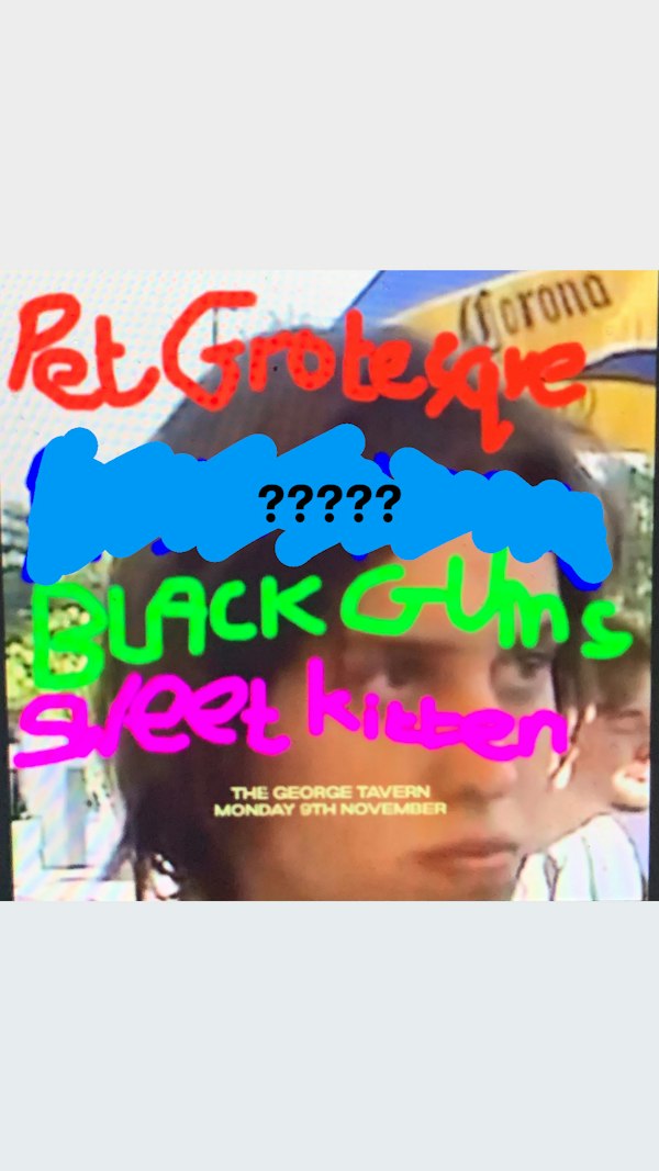 Pet Grotesque, Black Gums, Sweet Kitten