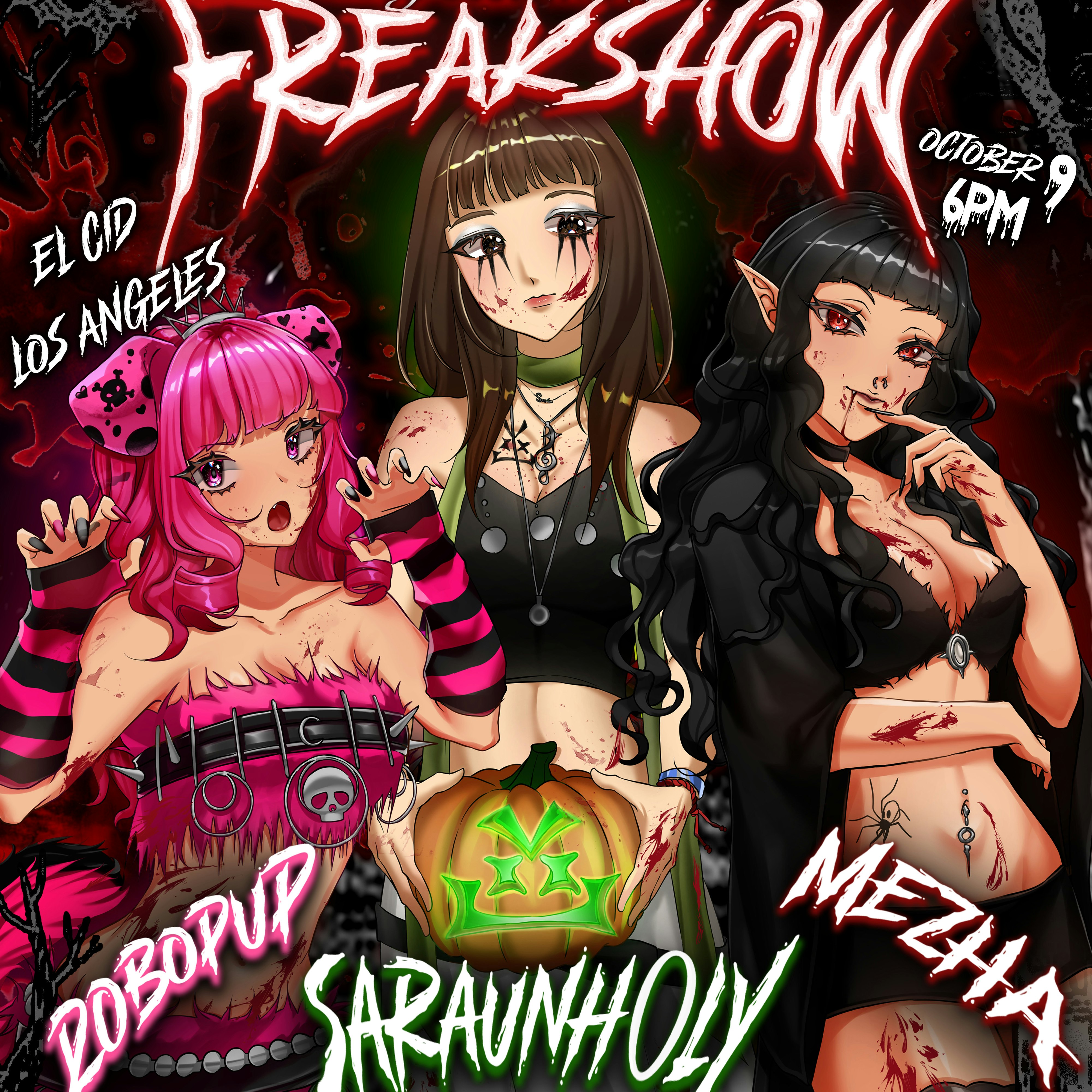 Minty Boi Presents: saraunh0ly with Robopup & Mezha in LA
