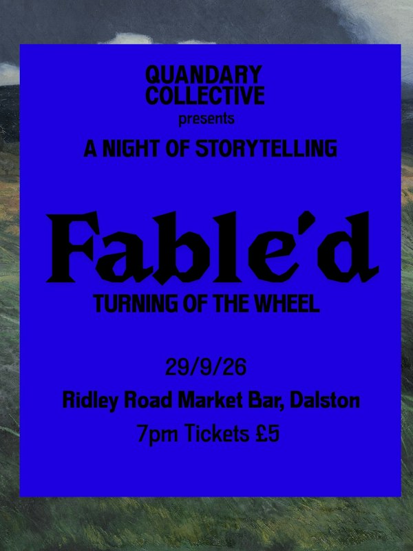 Quandary Collective Presents A night of Storytelling