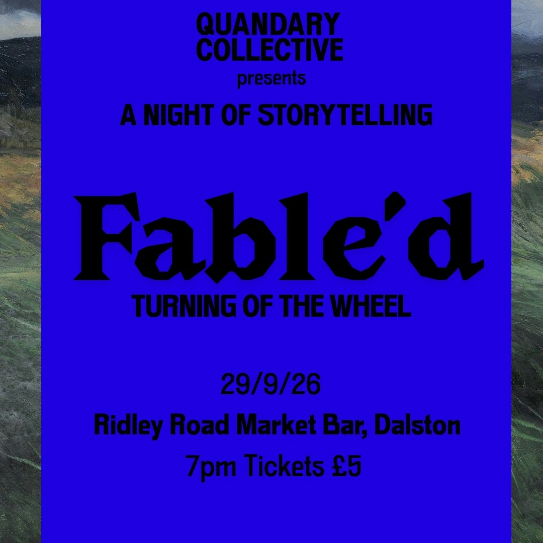 Quandary Collective Presents A night of Storytelling