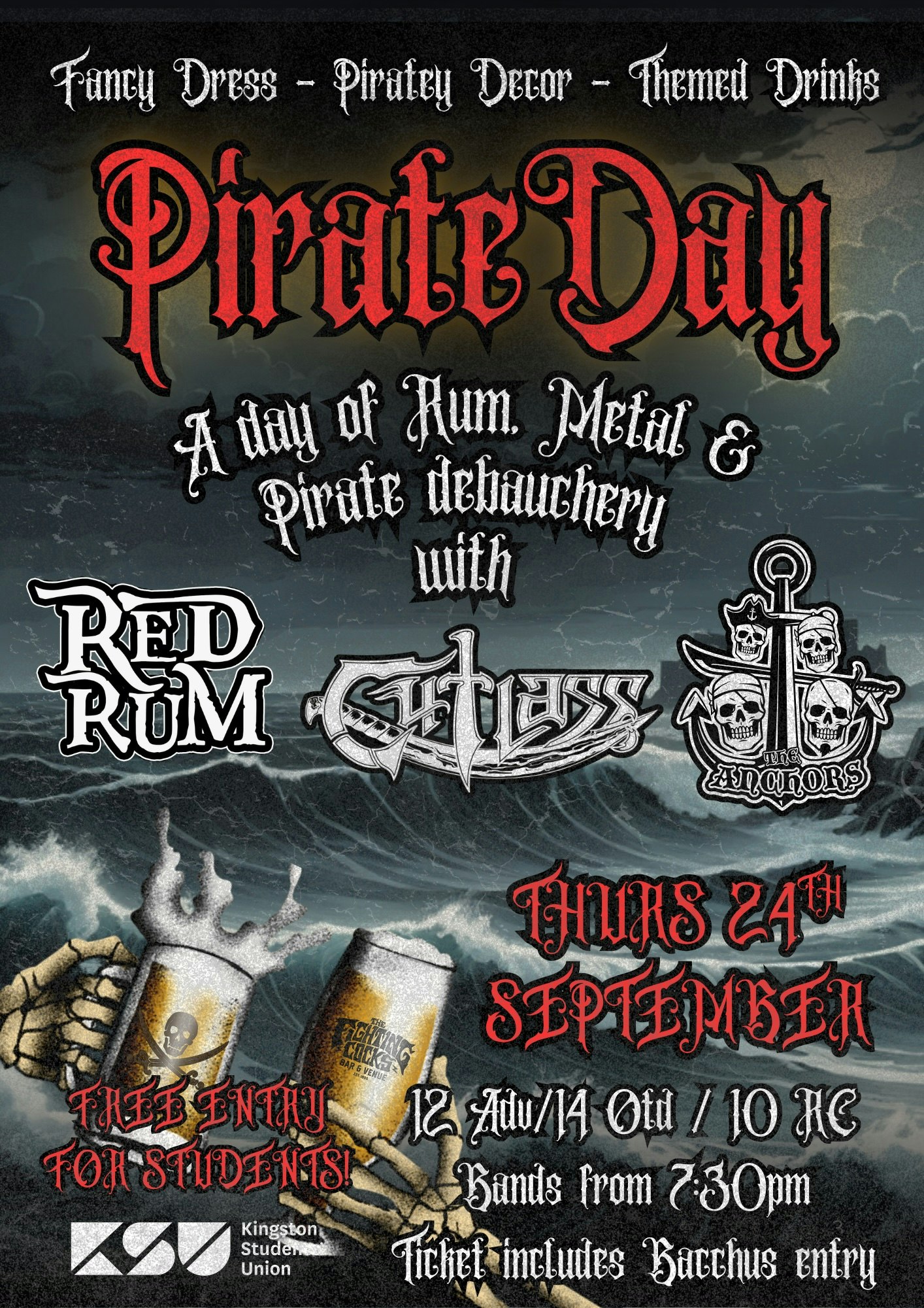 Pirate Day at The Fighting Cocks, London