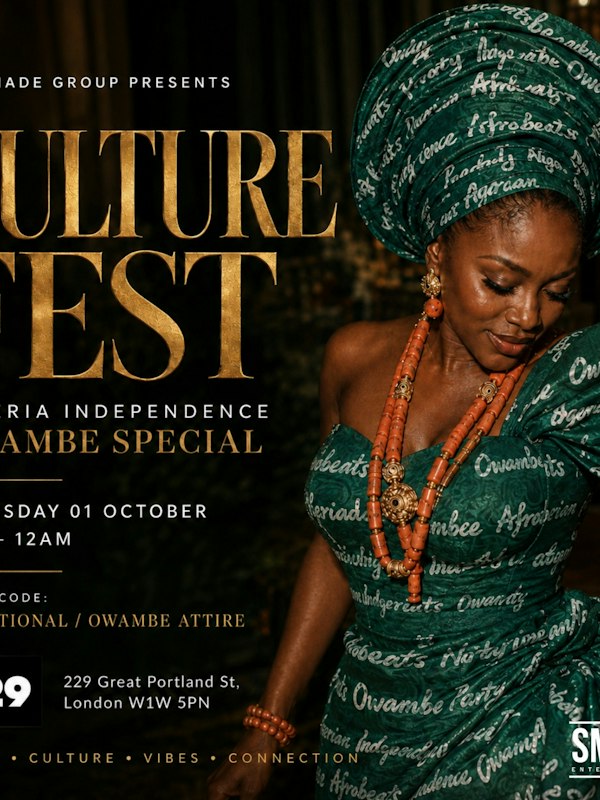 CULT4RE FEST - Nigeria Independence Owambe Special