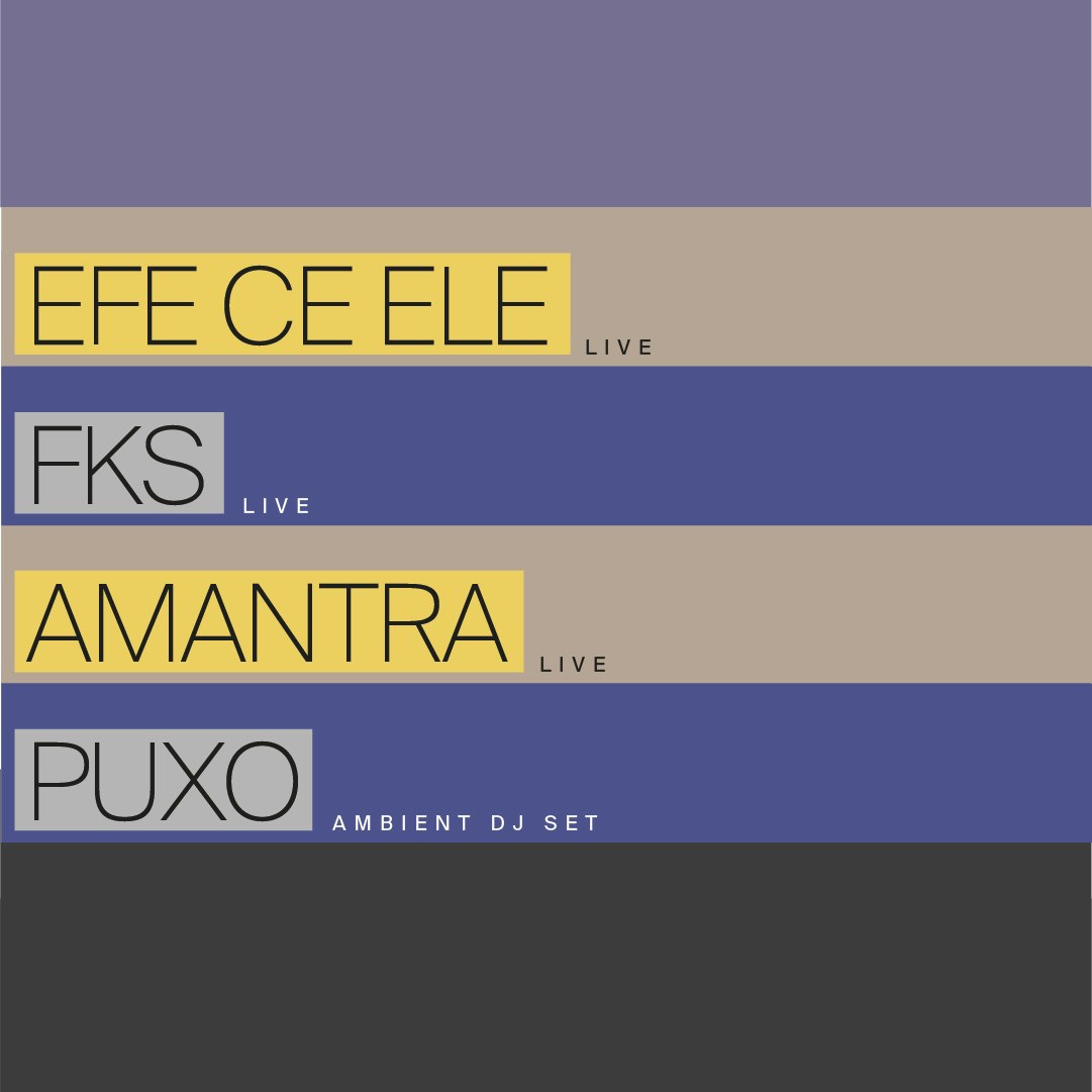Holograma: AMANTRA + fks + EFE CE ELE + puxo
