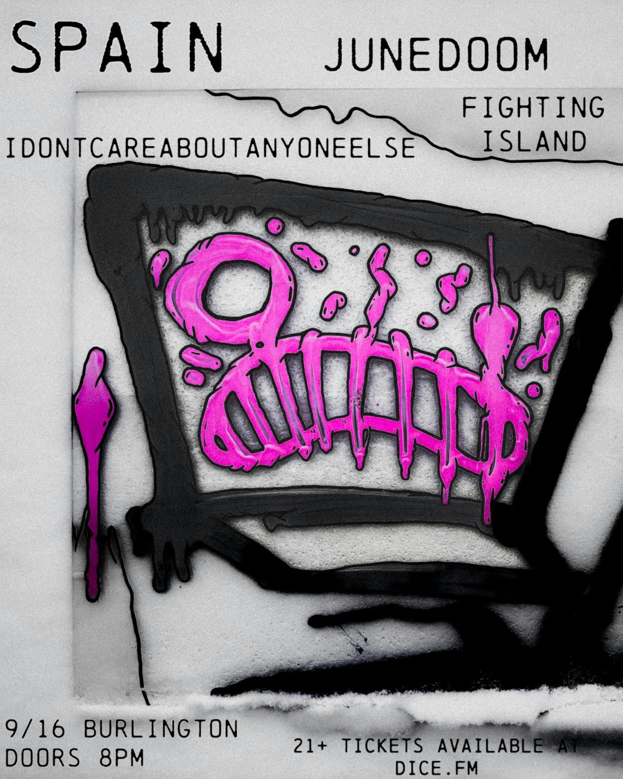 Spain // Fighting Island // June Doom // idontcareaboutanyoneelse