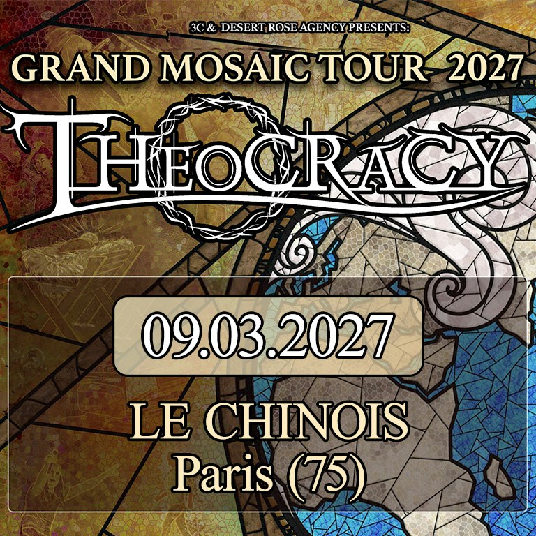 Affiche Theocracy en concert au Chinois