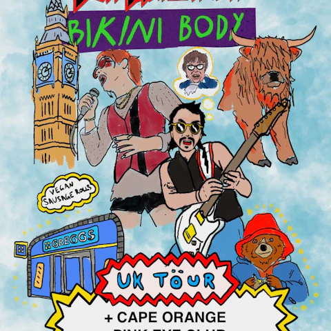 Bikini Body, Cape Orange, Ben Katzman, Pink Eye C