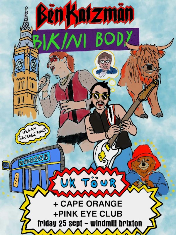 Bikini Body, Cape Orange, Ben Katzman, Pink Eye C