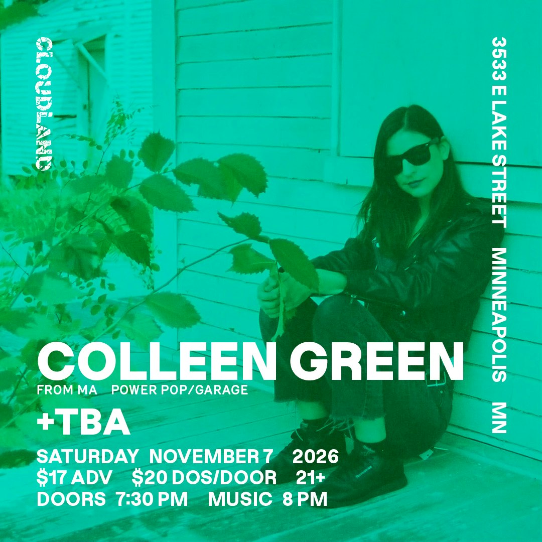 Colleen Green, TBA, TBA flyer