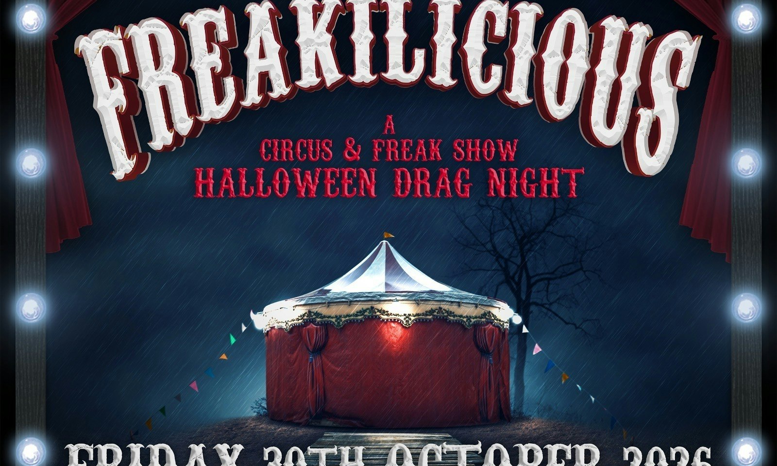 HotHaus Drag Presents: Freakilicious – A Halloween Circus/Freak Show
