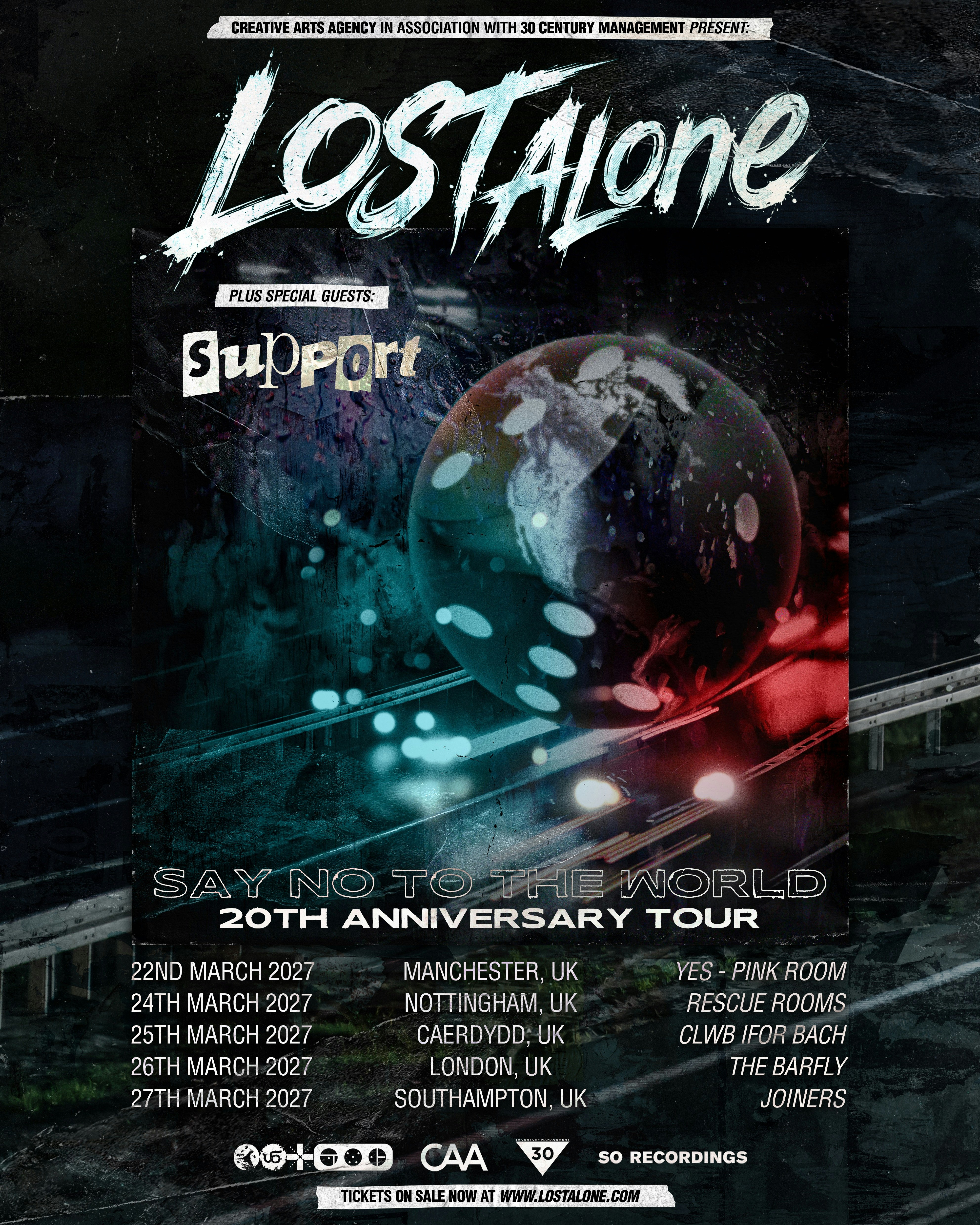 LostAlone at The Joiners, Southampton, Southampton