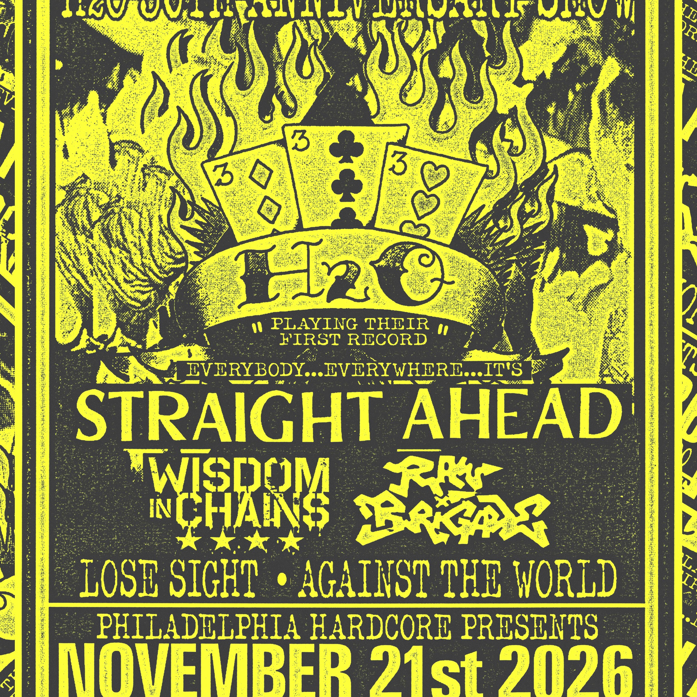 H20/Straight Ahead/Wisdom In Chains/Raw Brigade