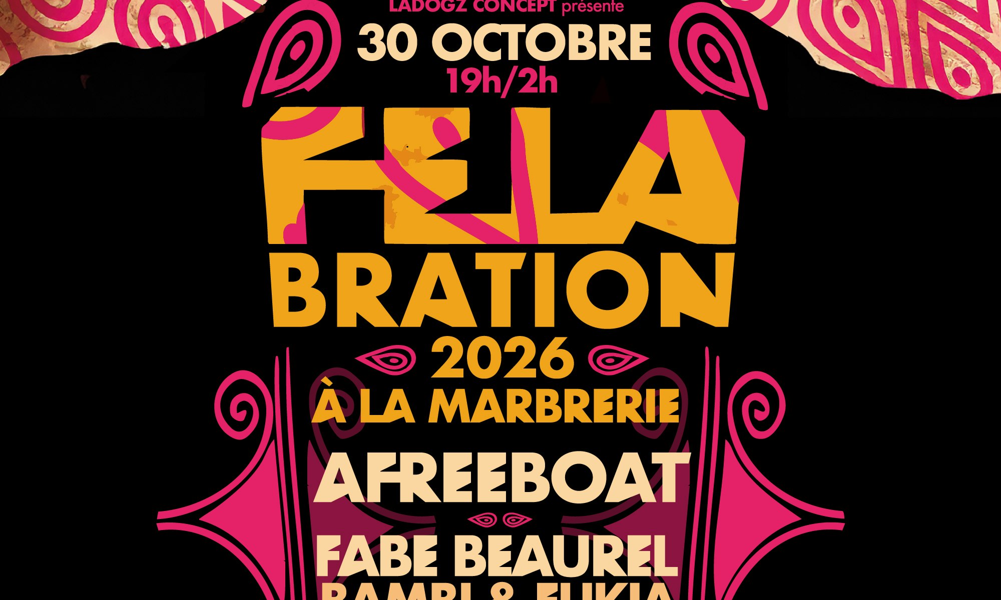 FELABRATION – LA KOSSA x FABE BEAUREL BAMBI x AFREEBOAT