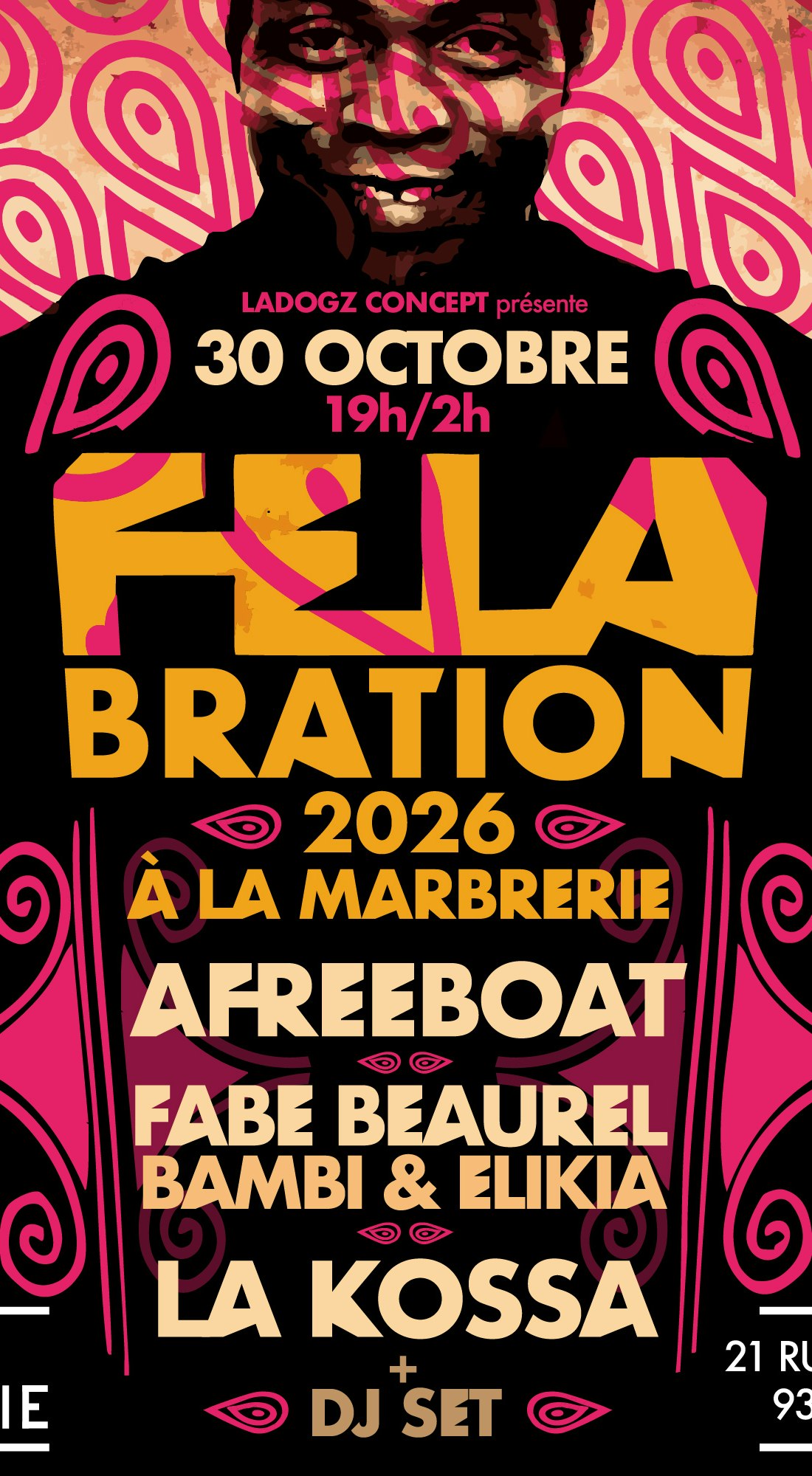 FELABRATION – LA KOSSA x FABE BEAUREL BAMBI x AFREEBOAT