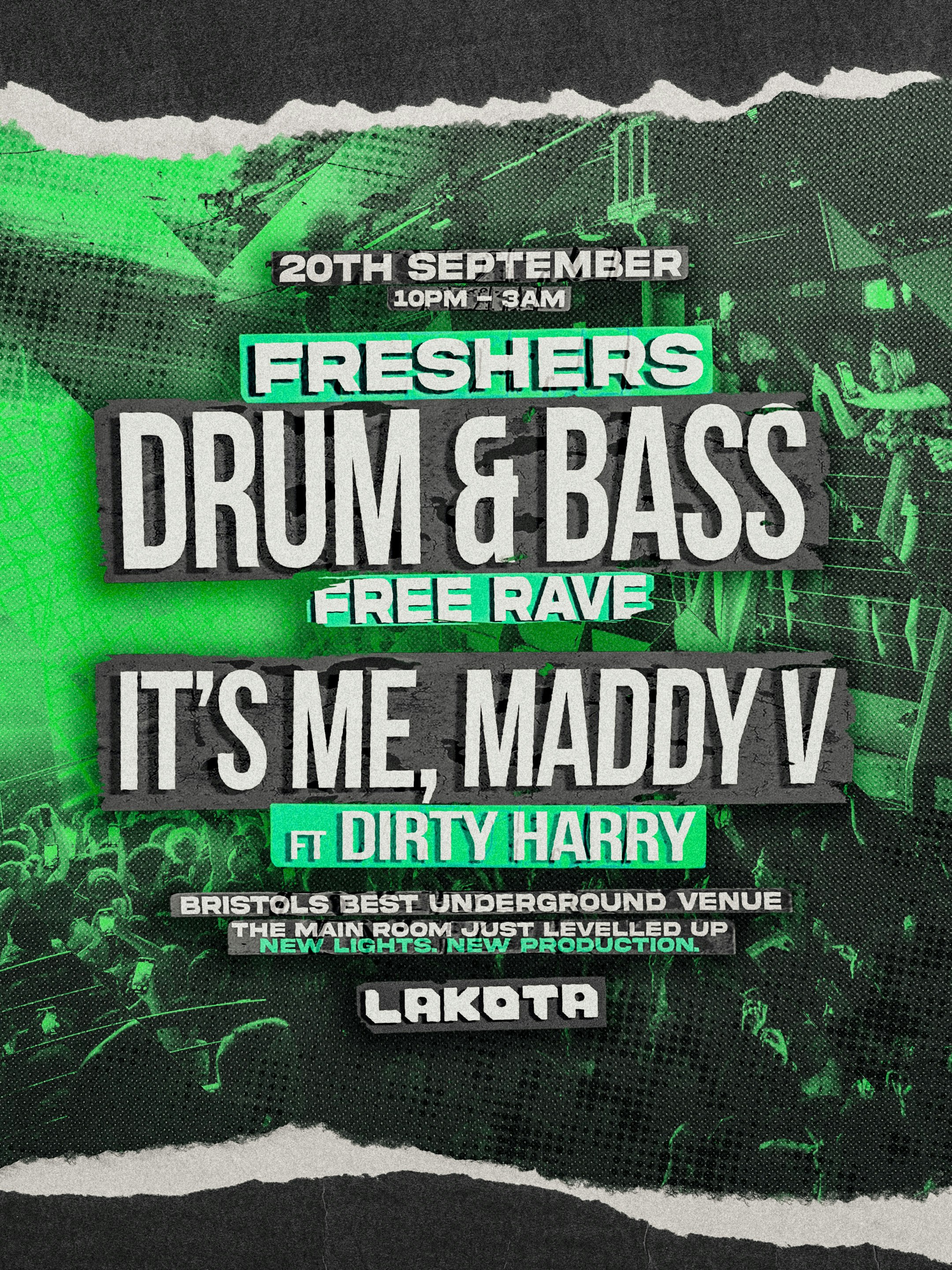 Freshers Free Rave at Lakota, Bristol