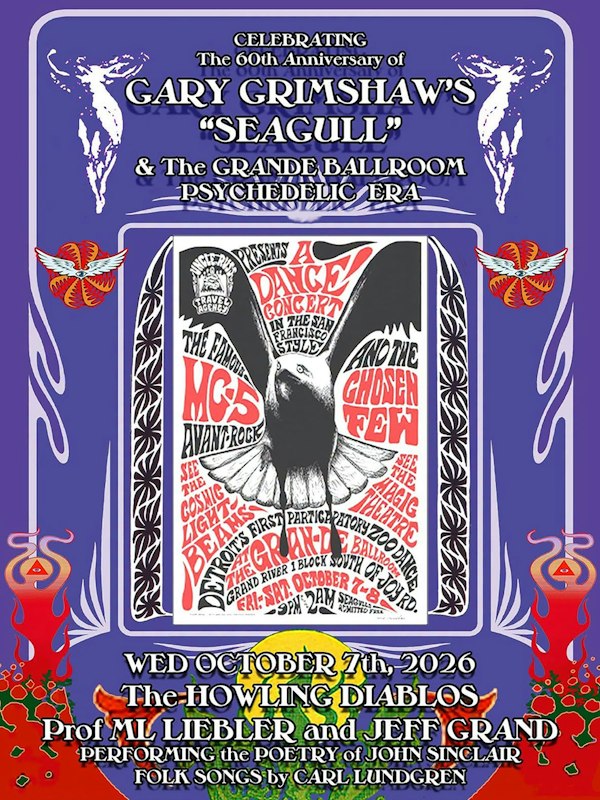60th Anniversary of Gary Grimshaw's "SEAGULL" | Grande Ballroom