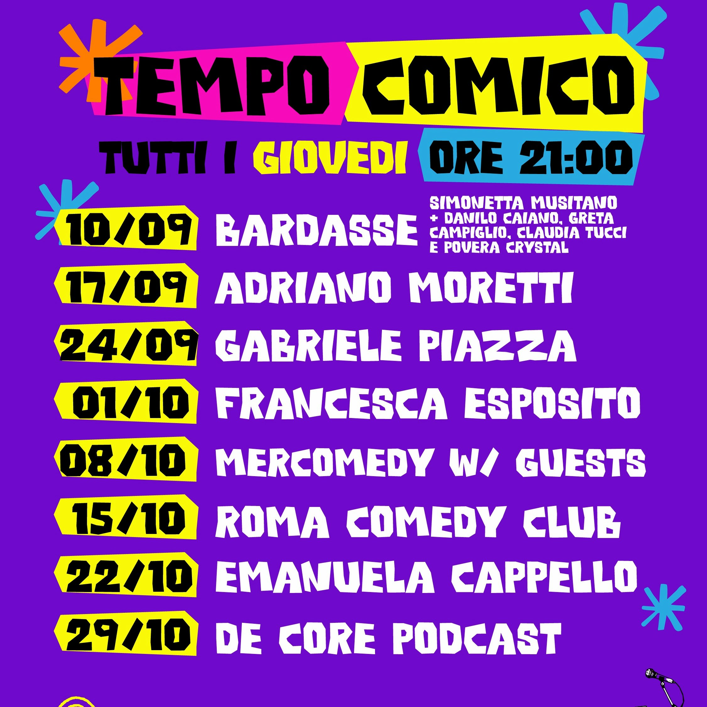 Roma Comedy Club - Tempo Comico