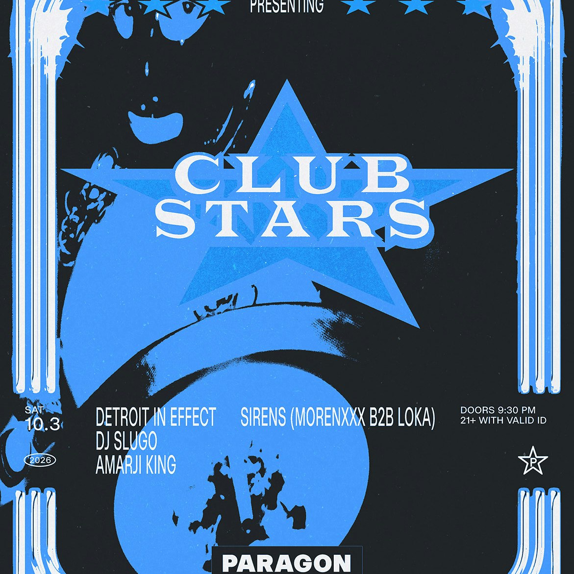 Club Stars: Detroit In Effect, DJ Slugo + Sirens