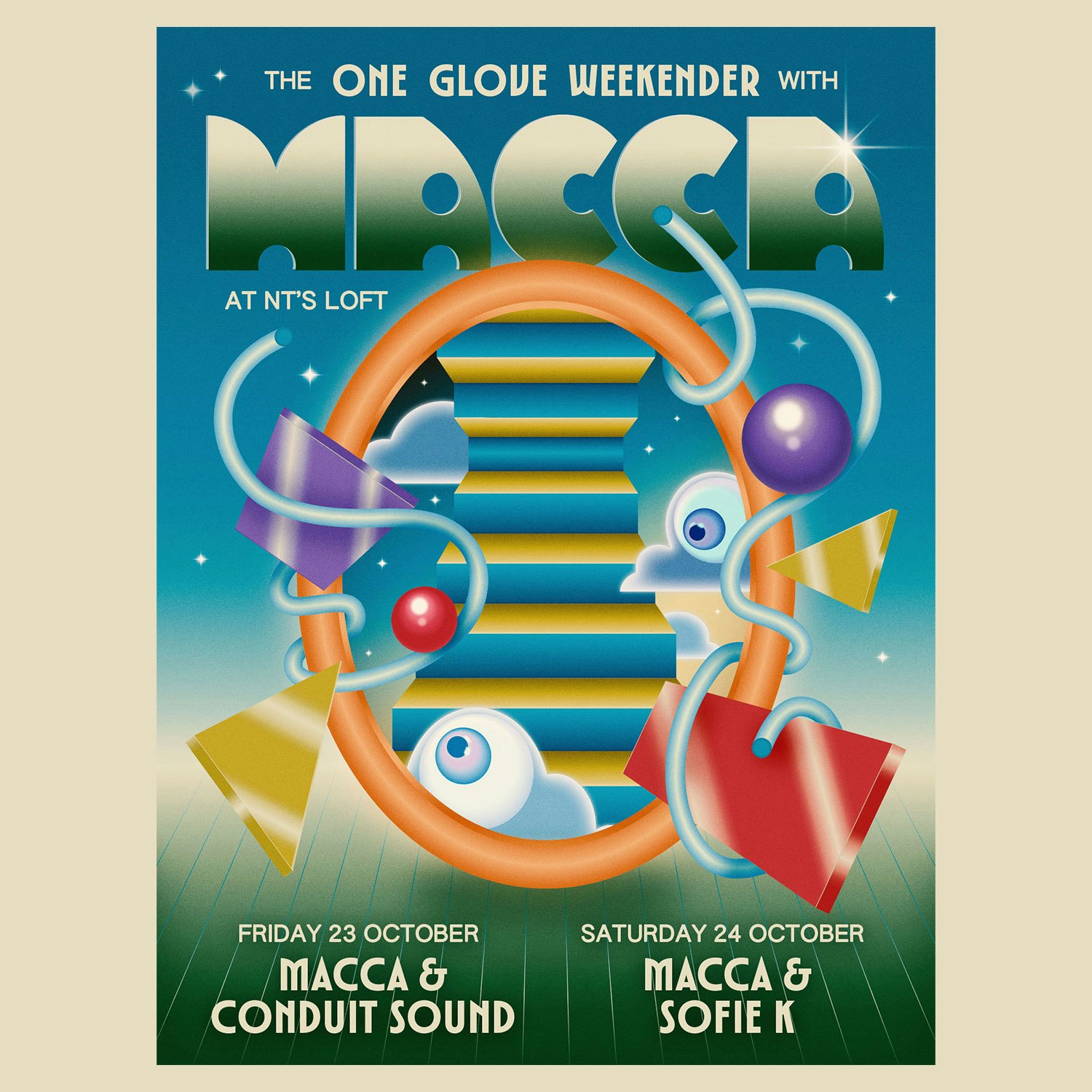 The One Glove Weekender with Macca & Sofie K