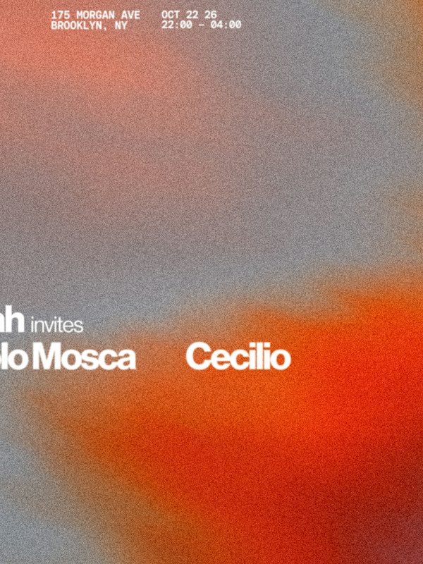 Joiah Invites: Paolo Mosca, Cecilio