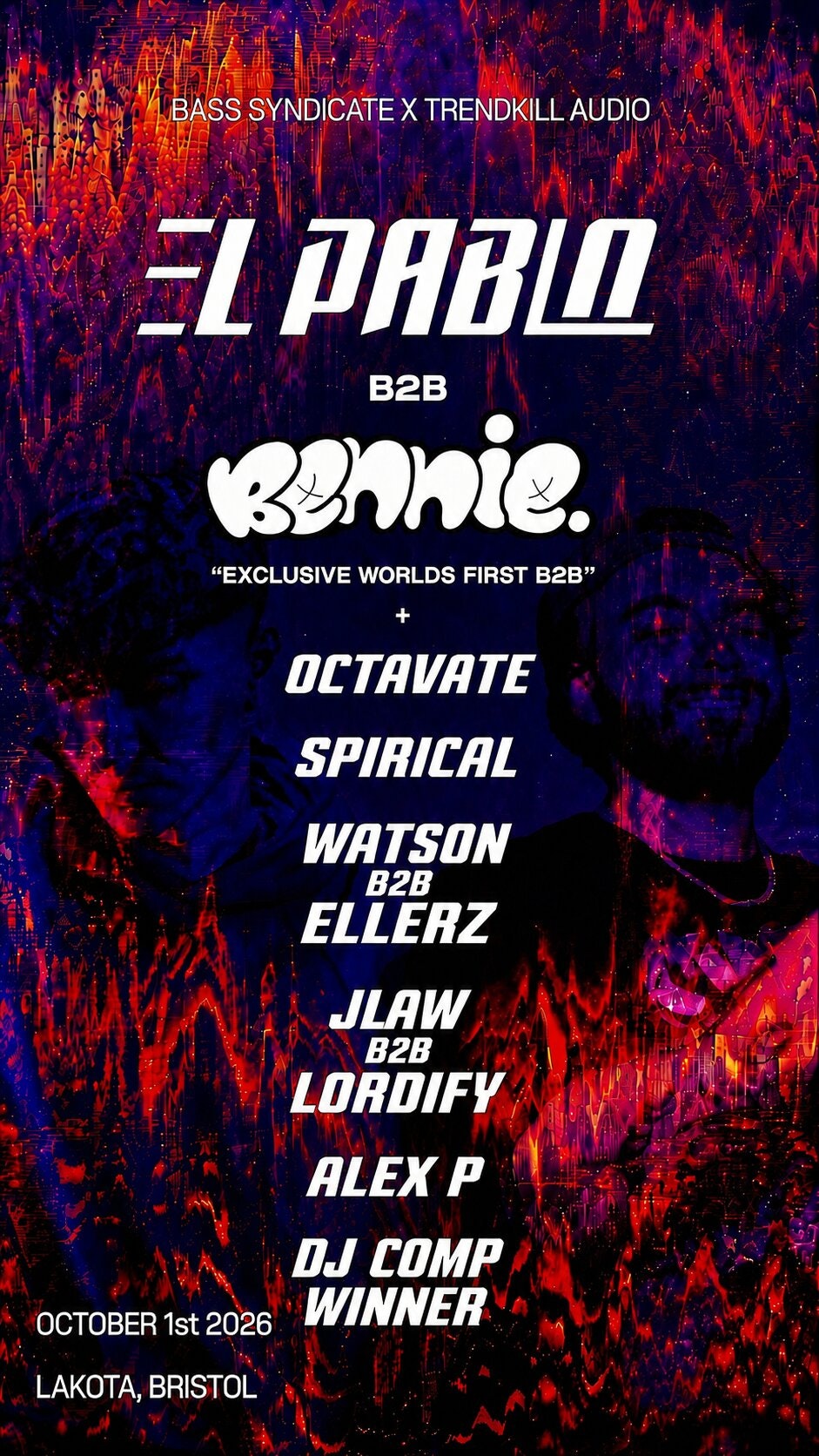 El Pablo B2B Bennie at Lakota, Bristol
