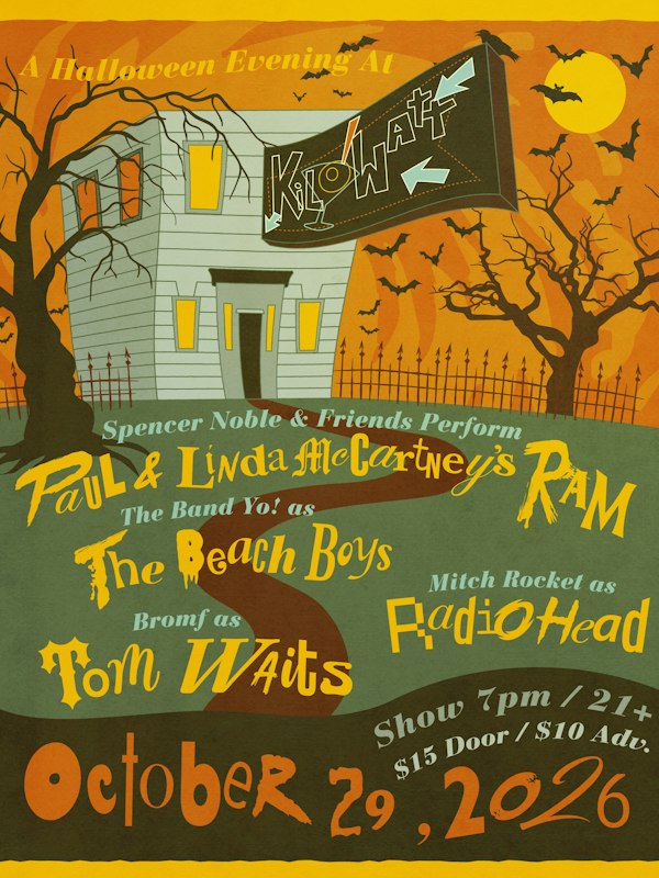 Halloween Cover Show w/ Spencer Noble, The Band Yo!, Bromf and Mitch Rocket