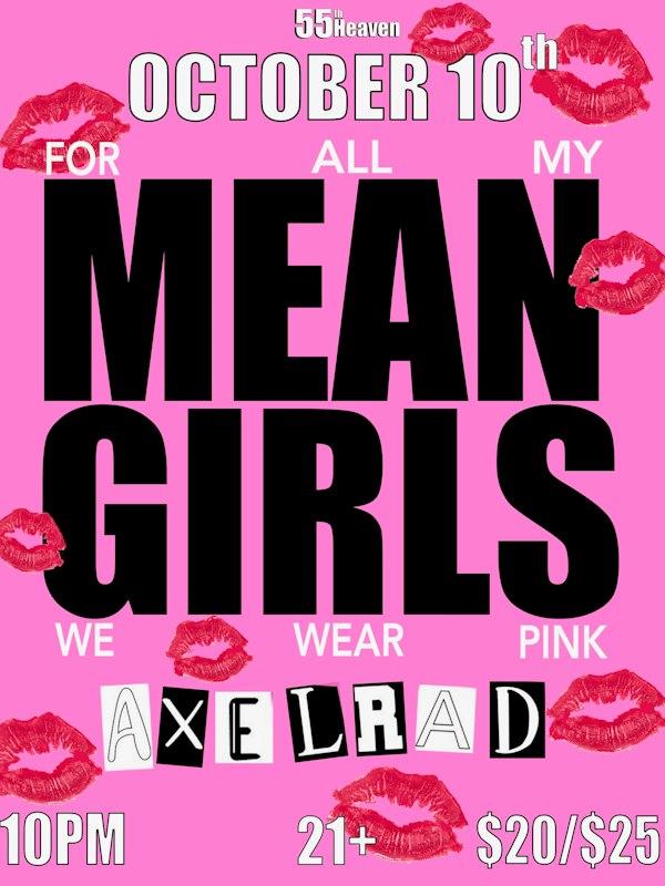 For all my MEAN GIRLS We wear pink !