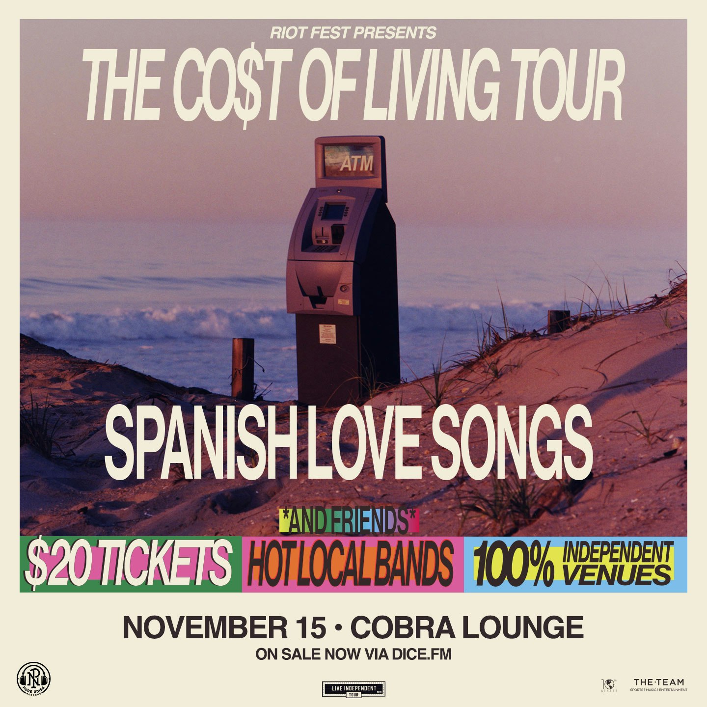 Spanish Love Songs: The "Cost of Living" Tour