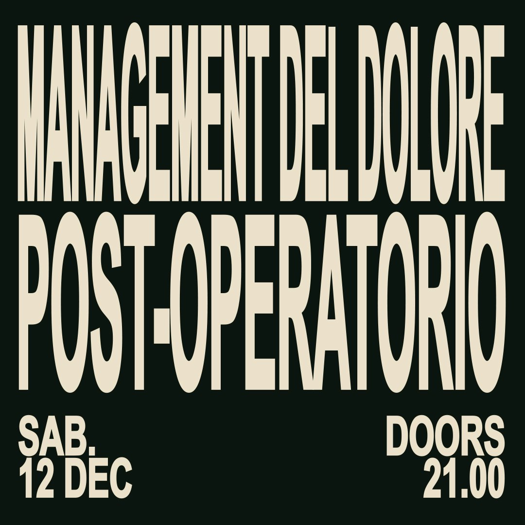 MANAGEMENT DEL DOLORE POST OPERATORIO