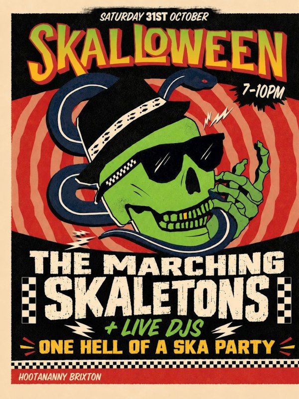 Skalloween: The Marching SKAletons + Live DJs