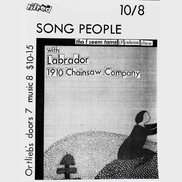 Song People, Labrador, and 1910 Chainsaw Company