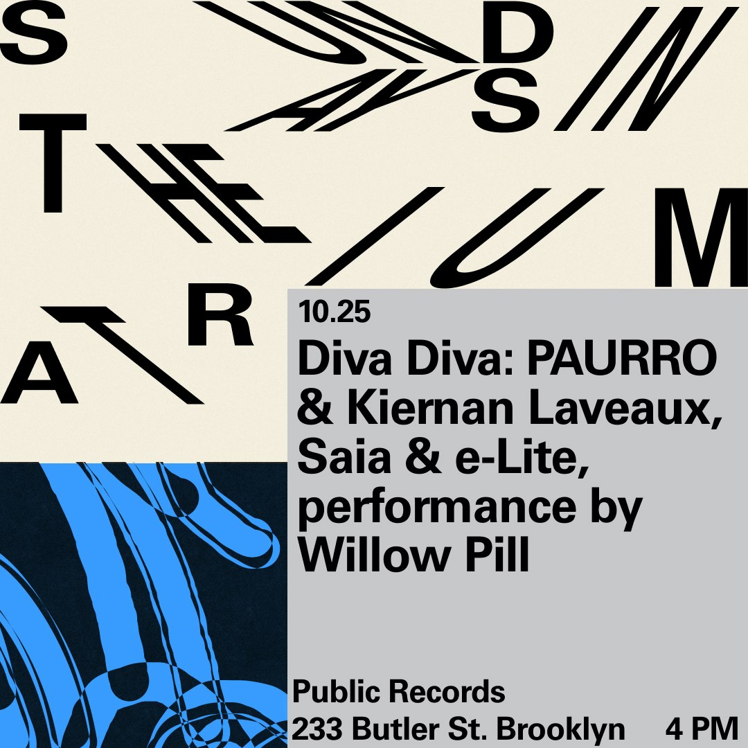 Diva Diva: PAURRO & Kiernan Laveaux, Saia & e-Lite, performance by Willow Pill