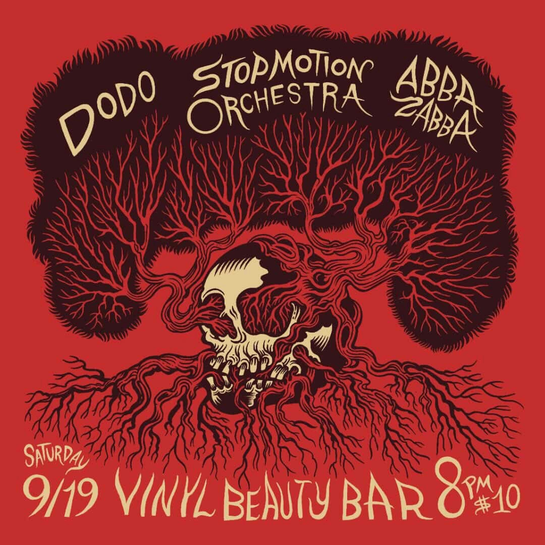 STOP MOTION ORCHESTRA! DODO! ABBA ZABBA! Tickets | 19 Sept | VINYL