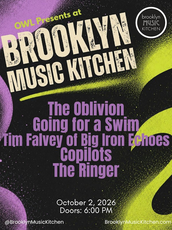 Going for a Swim, The Oblivion, The Ringer, Tim Falvey of Big Iron Echoes, Copilots