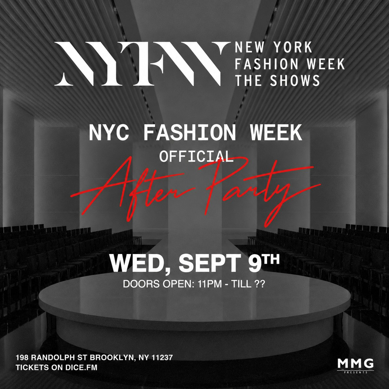 NYC FASHION WEEK OFFICIAL AFTER PARTY