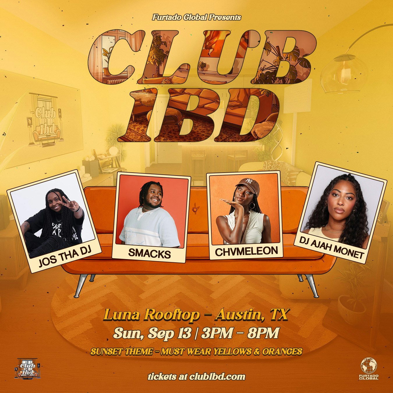Club 1BD Austin ft. Chvmeleon, Smacks, Ajah Monet, and Jos Tha DJ