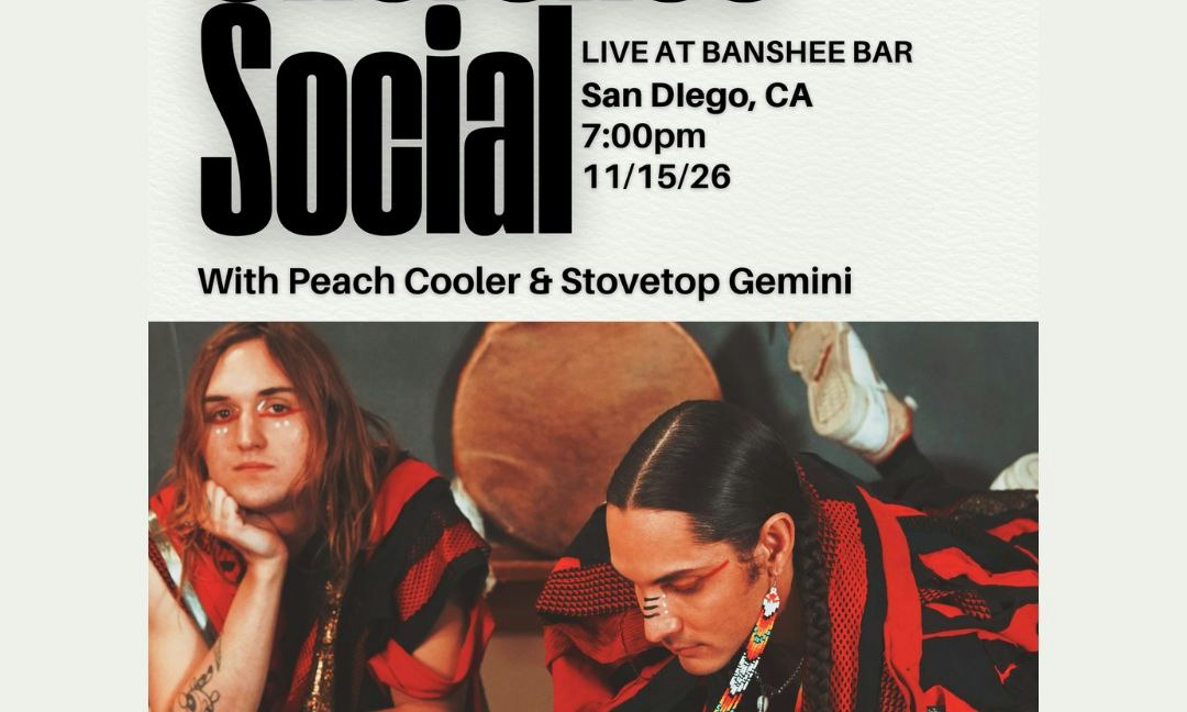 Cherokee Social, Peach Cooler, and Stovetop Gemini