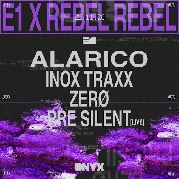 Alarico, Inox Traxx, Zerø, Pre Silent (live)