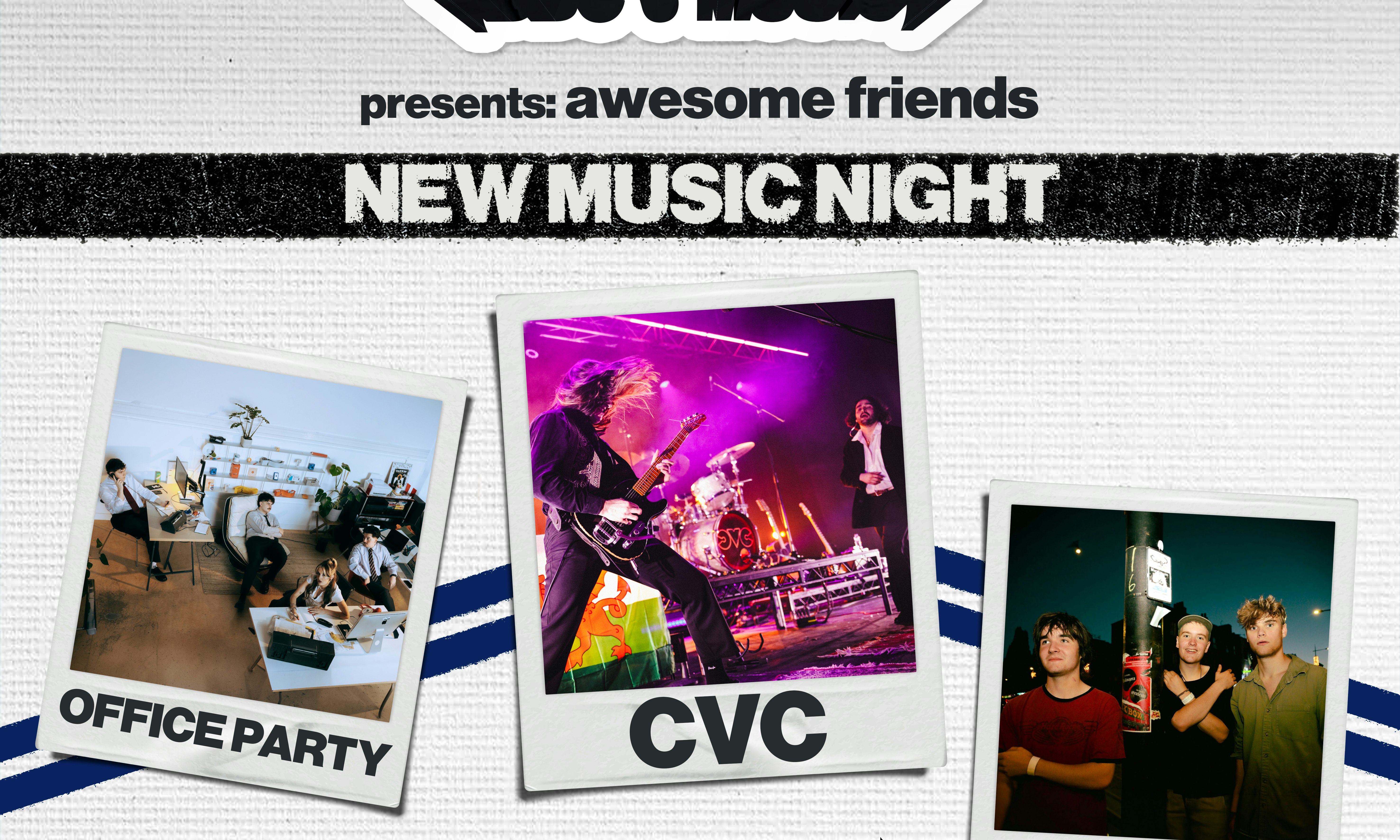 Chris Hawkins (BBC 6 Music) Presents Awesome Friends with CVC