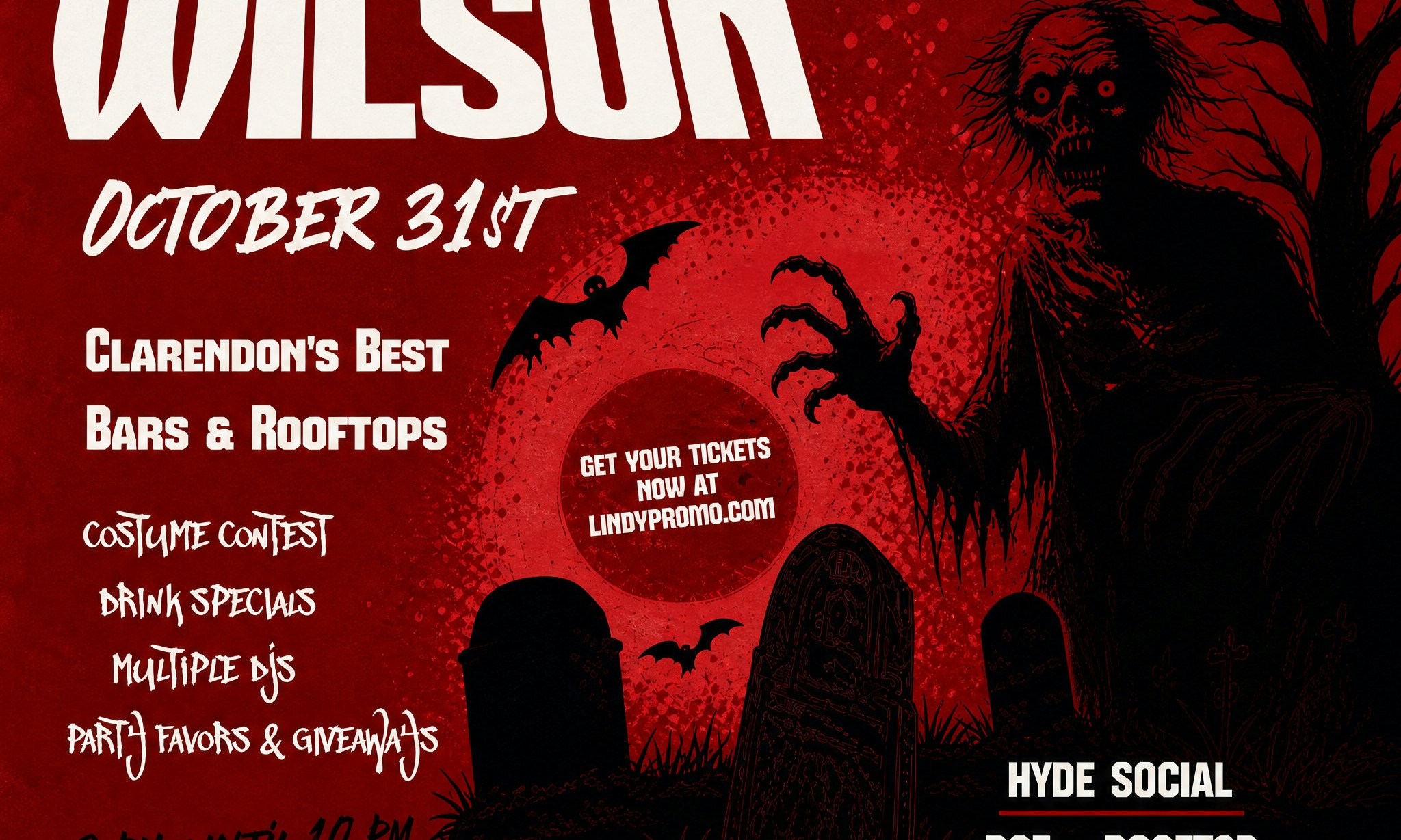 Nightmare on Wilson Bar Crawl