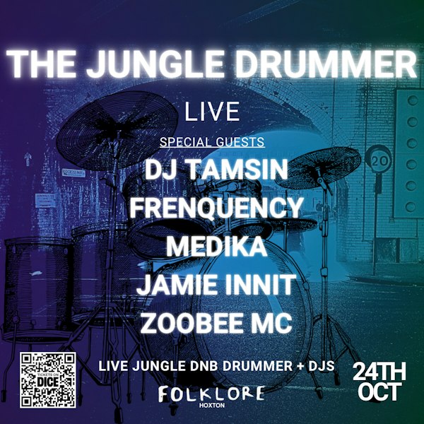 The Jungle Drummer Live + Djs