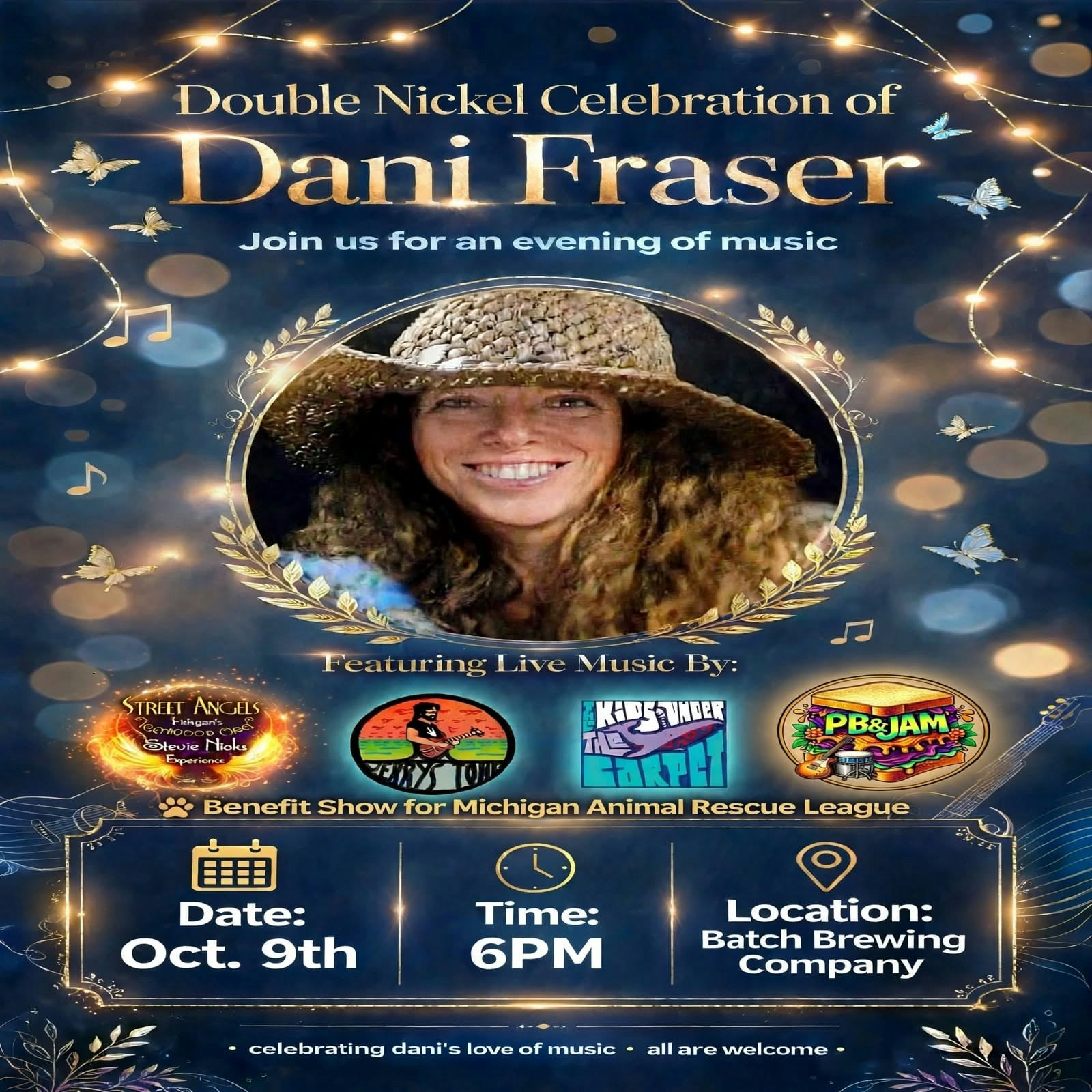 Dani Double Nickel Benefit Show