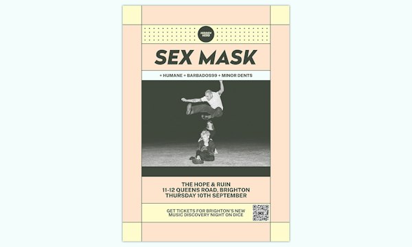 Sex Mask + Humane + BARBADOS99 + Minor Dents