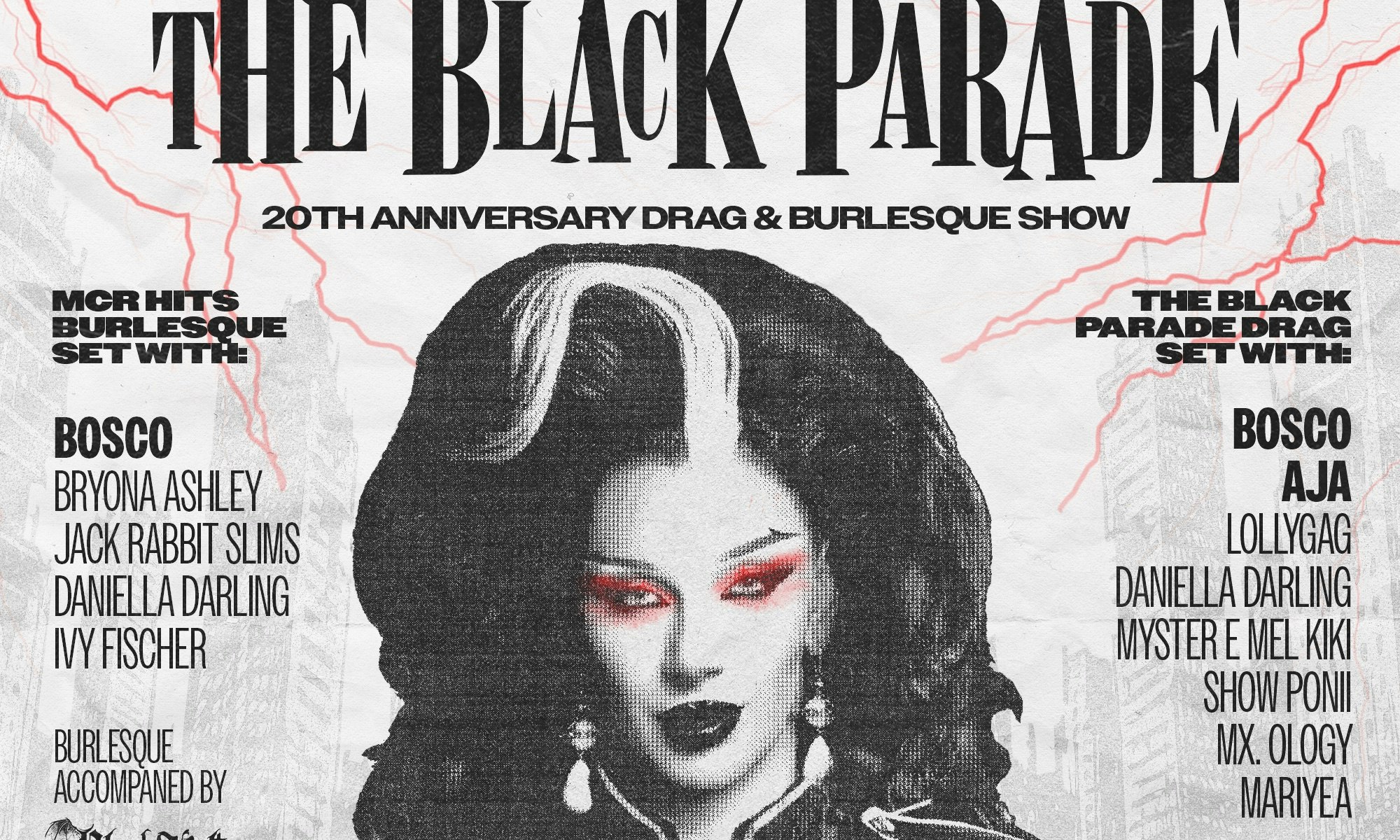 Bosco: The Black Parade Drag + Burlesque Show