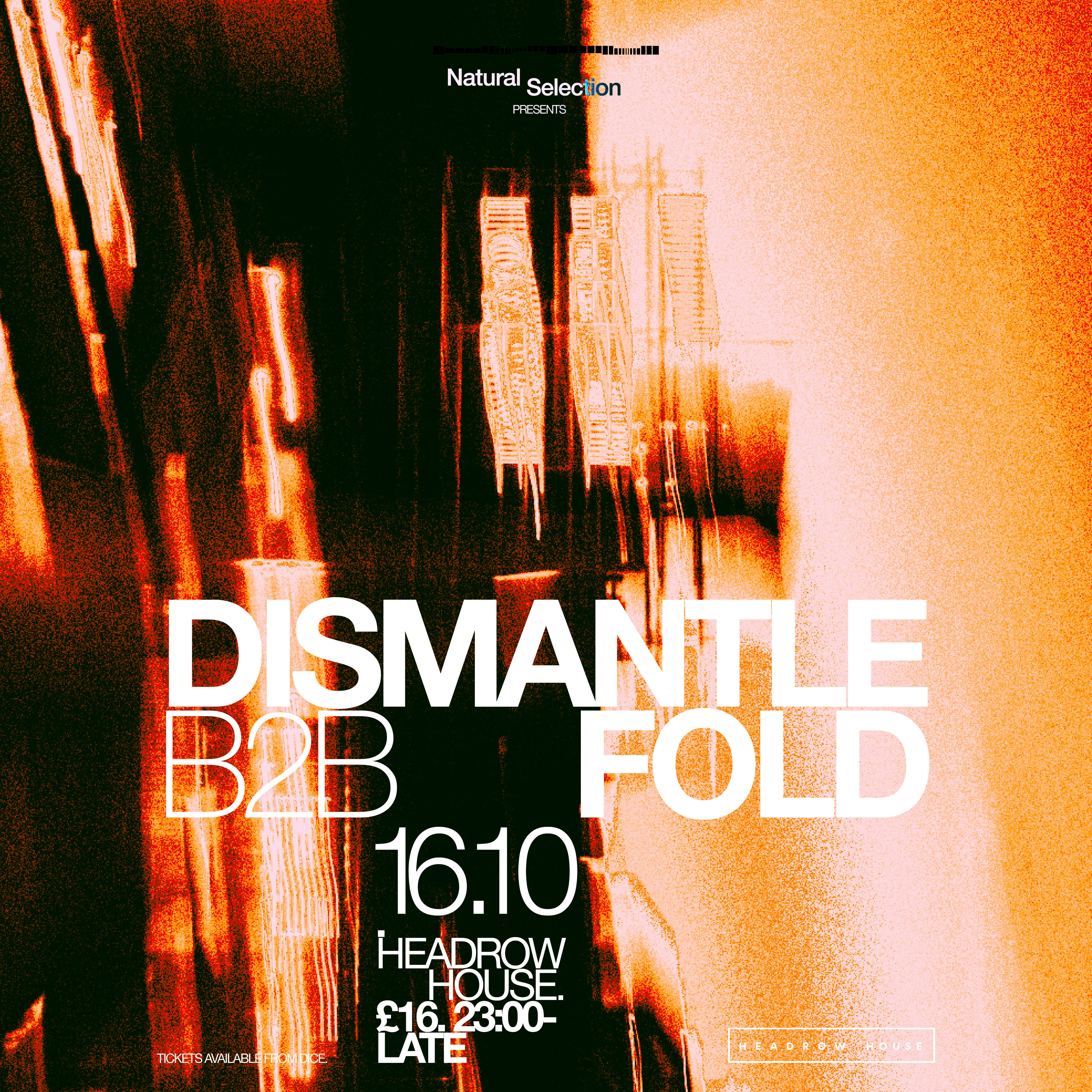 Dismantle b2b Fold at Headrow House, Leeds
