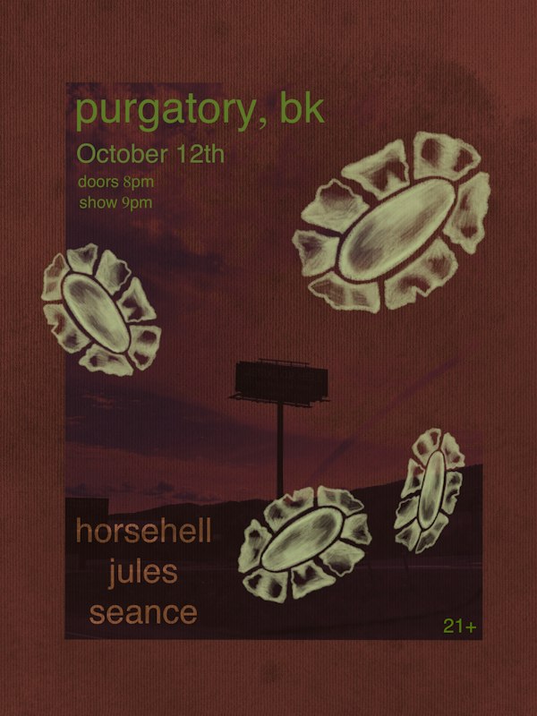 Seance, Jules, and Horseshell