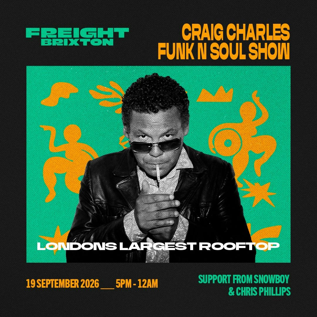 Craig Charles Funk N Soul Rooftop Takeover