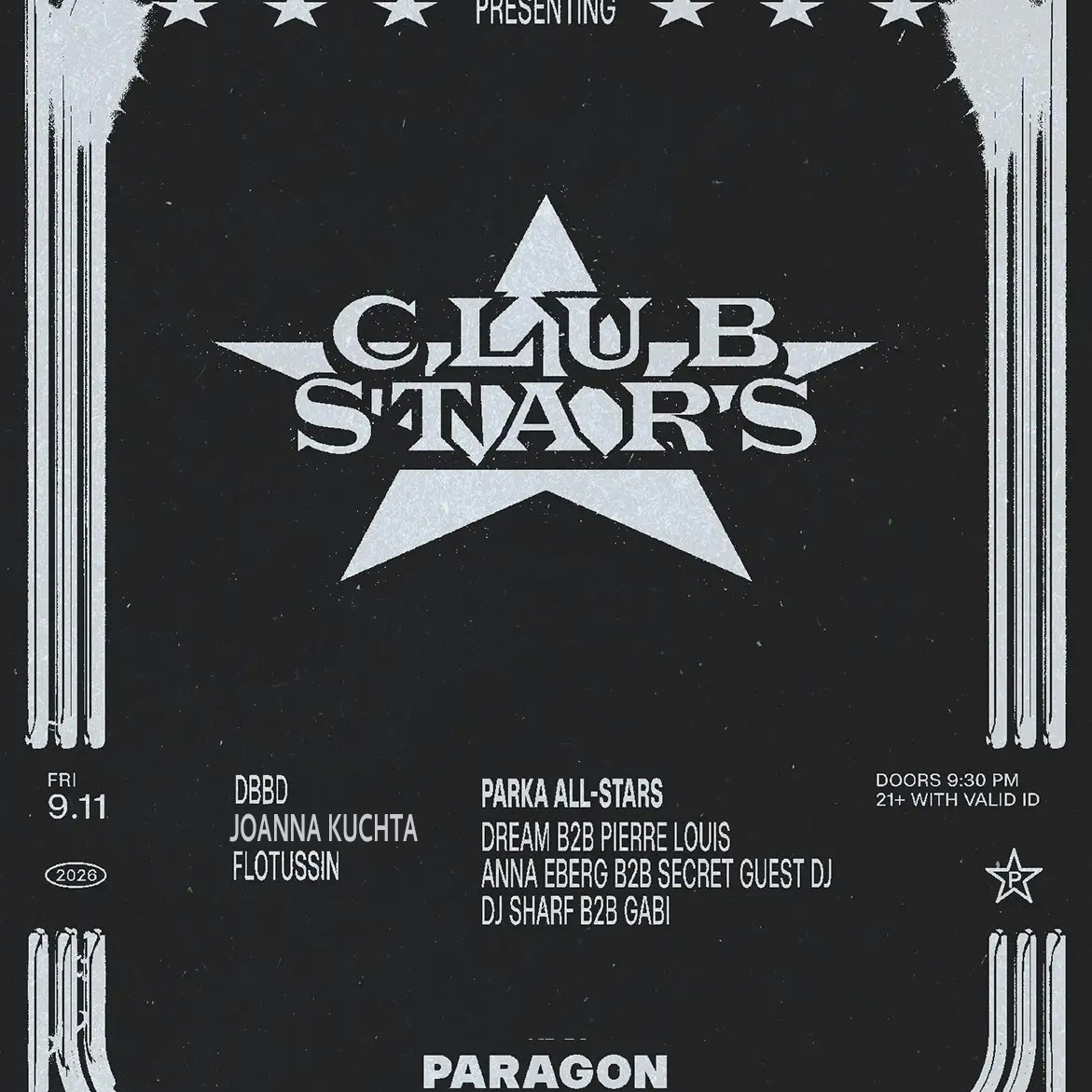 Club Stars: DBBD, Joanna Kuchta, flotussin, Dream