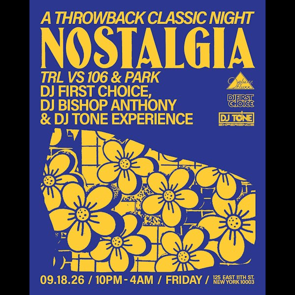 NOSTALGIA: A Throwback Classic Night