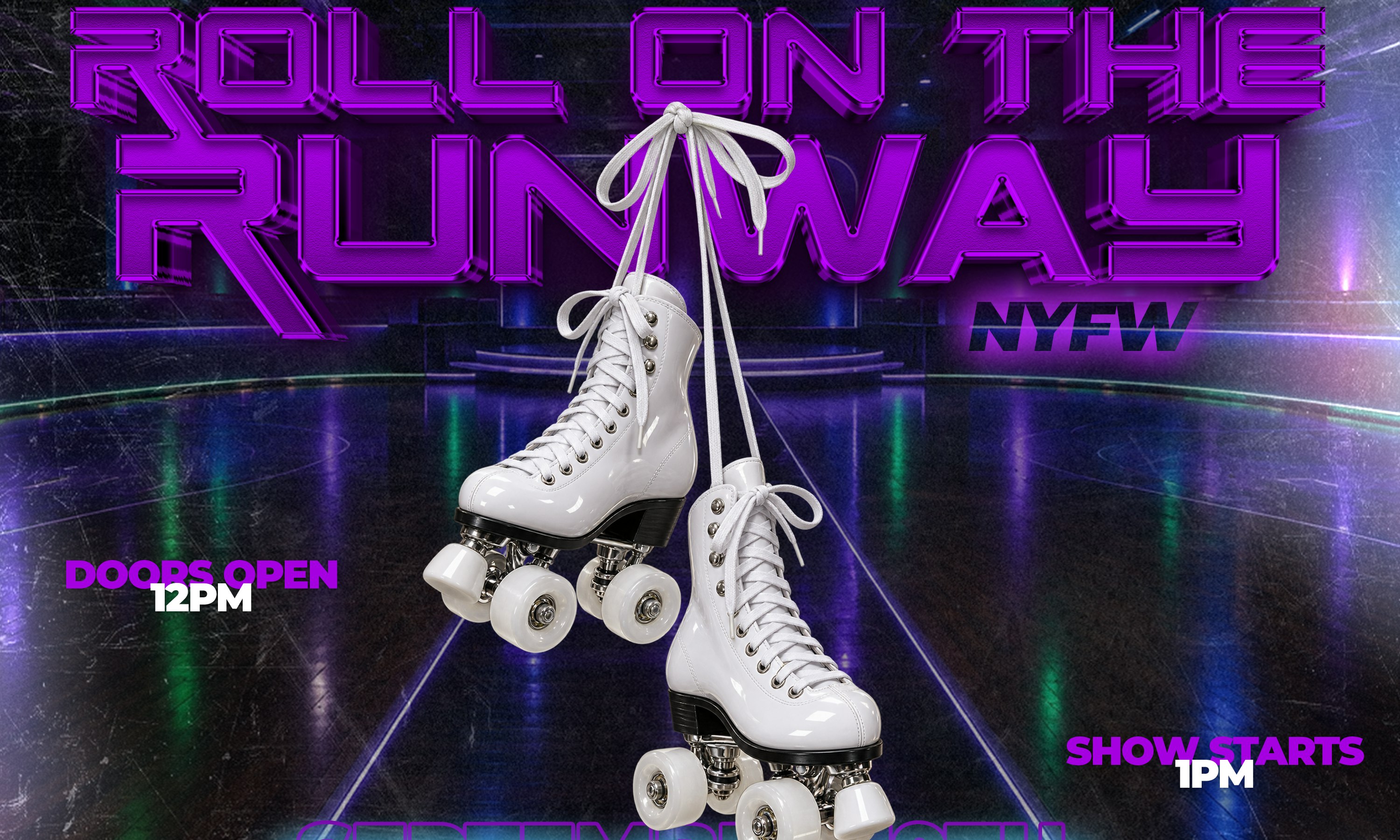 "Roll on the Runway" (all-ages skate + fashion show)