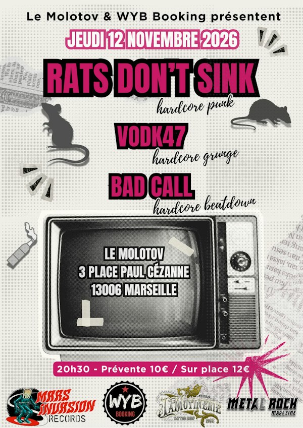 Rats Don't Sink + Vodk47 + Bad Call